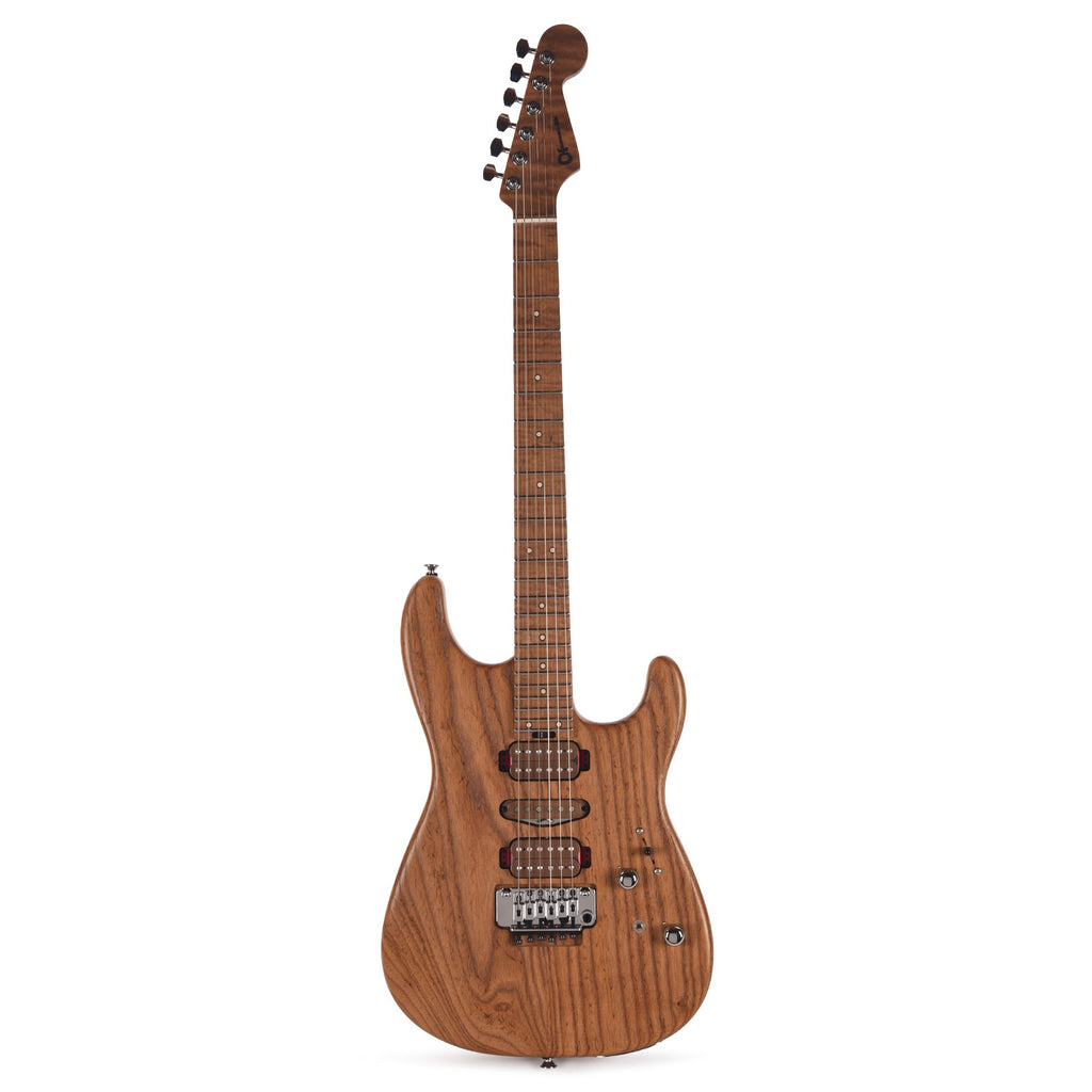 Charvel Guthrie Govan USA Signature HSH Caramelized Ash Natural - View 4 | MusicMarket