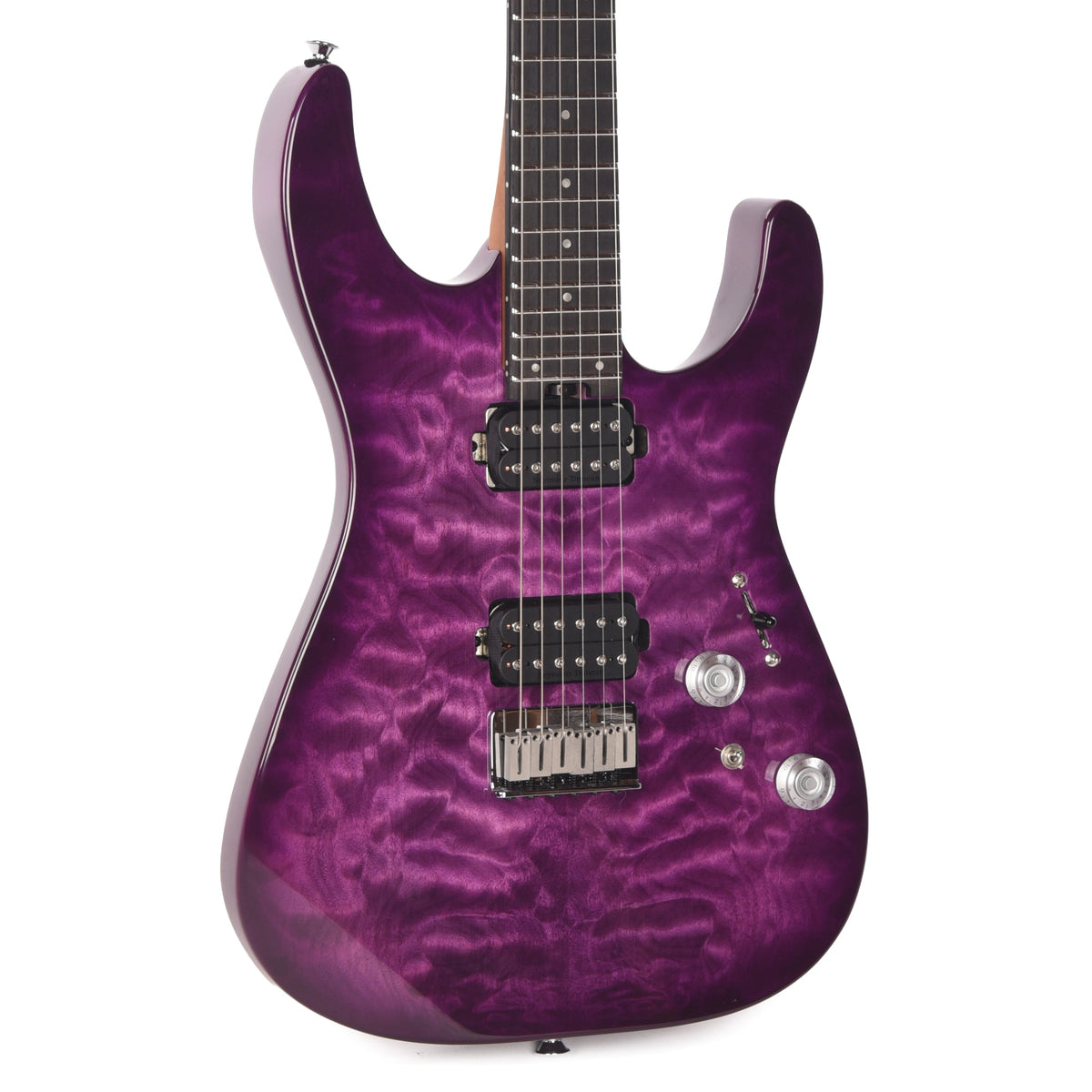 Charvel Pro-Mod Plus DK24 HH HT EB QM Violet Radiance - MusicMarket