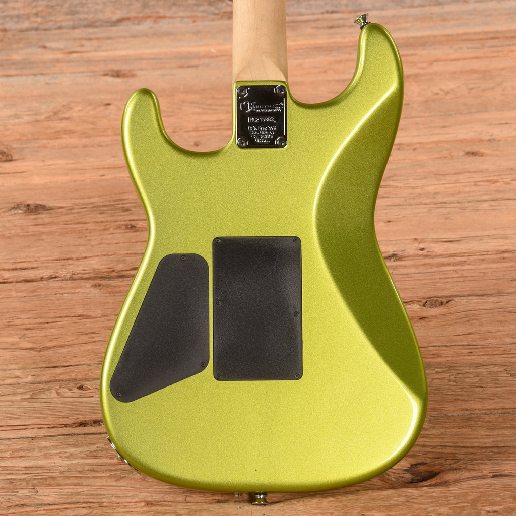 Charvel Pro-Mod San Dimas Style 1 HH FR E Lime Green Metallic 2022 - View 3 | MusicMarket