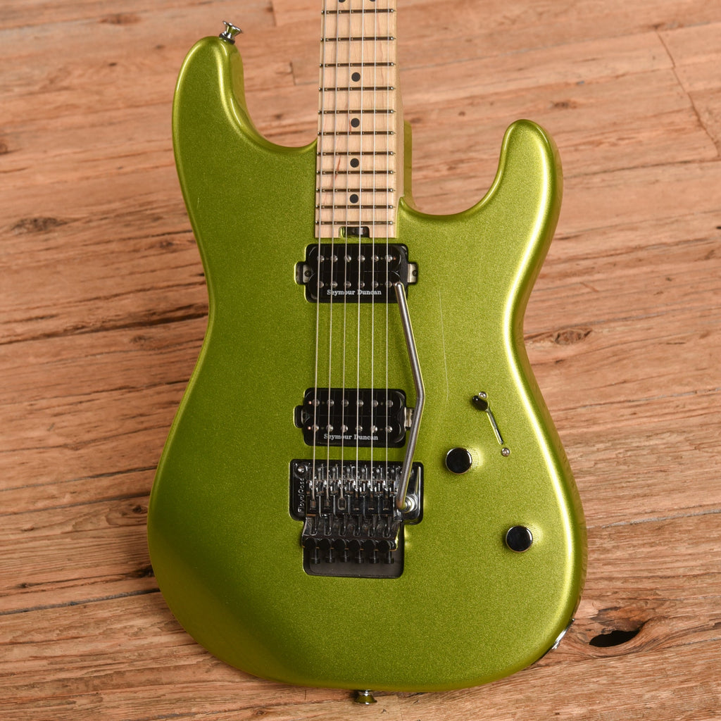 Charvel Pro-Mod San Dimas Style 1 HH FR E Lime Green Metallic 2022 - View 2 | MusicMarket