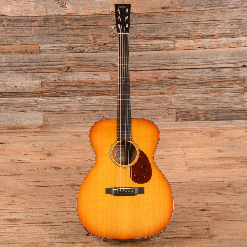 Collings OM1T OGS Old Growth Sitka Spruce Western Shade Sunburst 2024 - View 4 | MusicMarket