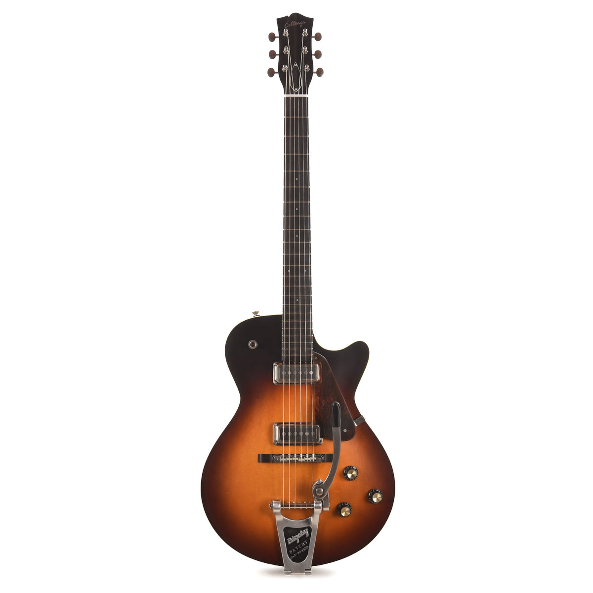 Collings 470JL Julian Lage Signature Antiqued Sunburst w/Bigsby - View 4 | MusicMarket