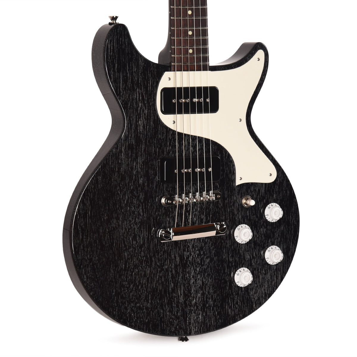 Collings 290 DC Black Doghair w/Lollar P90 Pickups - MusicMarket