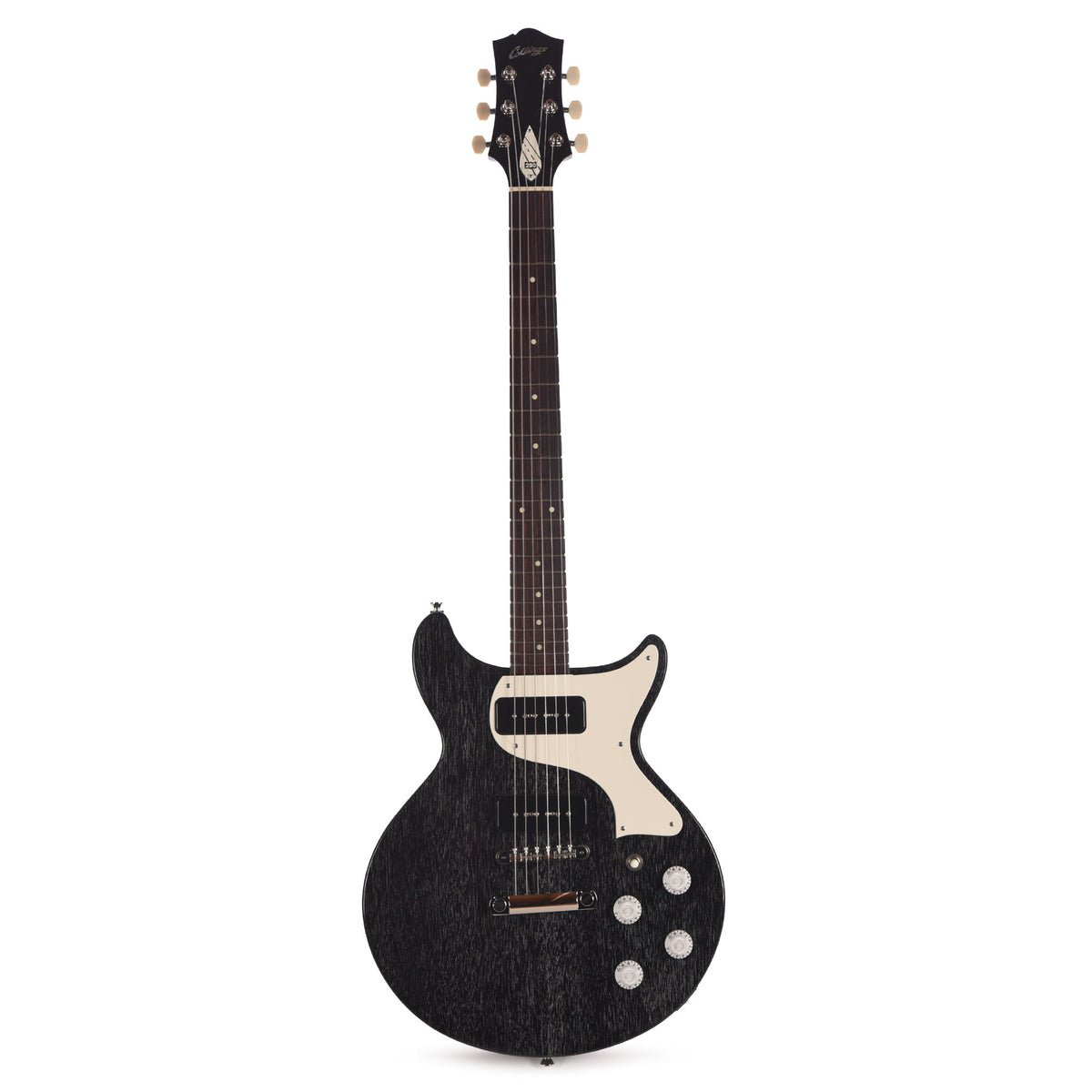 Collings 290 DC Black Doghair w/Lollar P90 Pickups - View 4 | MusicMarket