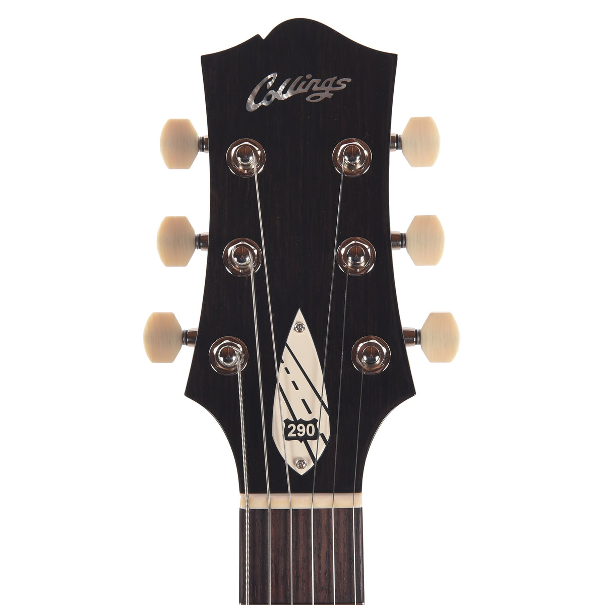 Collings 290 DC Black Doghair w/Lollar P90 Pickups - View 6 | MusicMarket