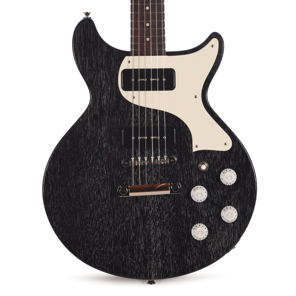 Collings 290 DC Black Doghair w/Lollar P90 Pickups - View 2 | MusicMarket