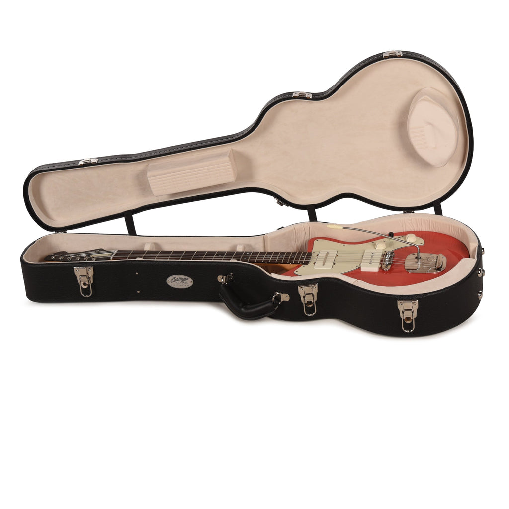 Collings 71M Offset Antiqued Fiesta Red w/Mastery - View 8 | MusicMarket
