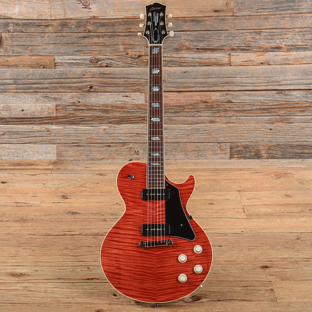 Collings City Limits CL Deluxe Cherry Red 2023 - View 4 | MusicMarket