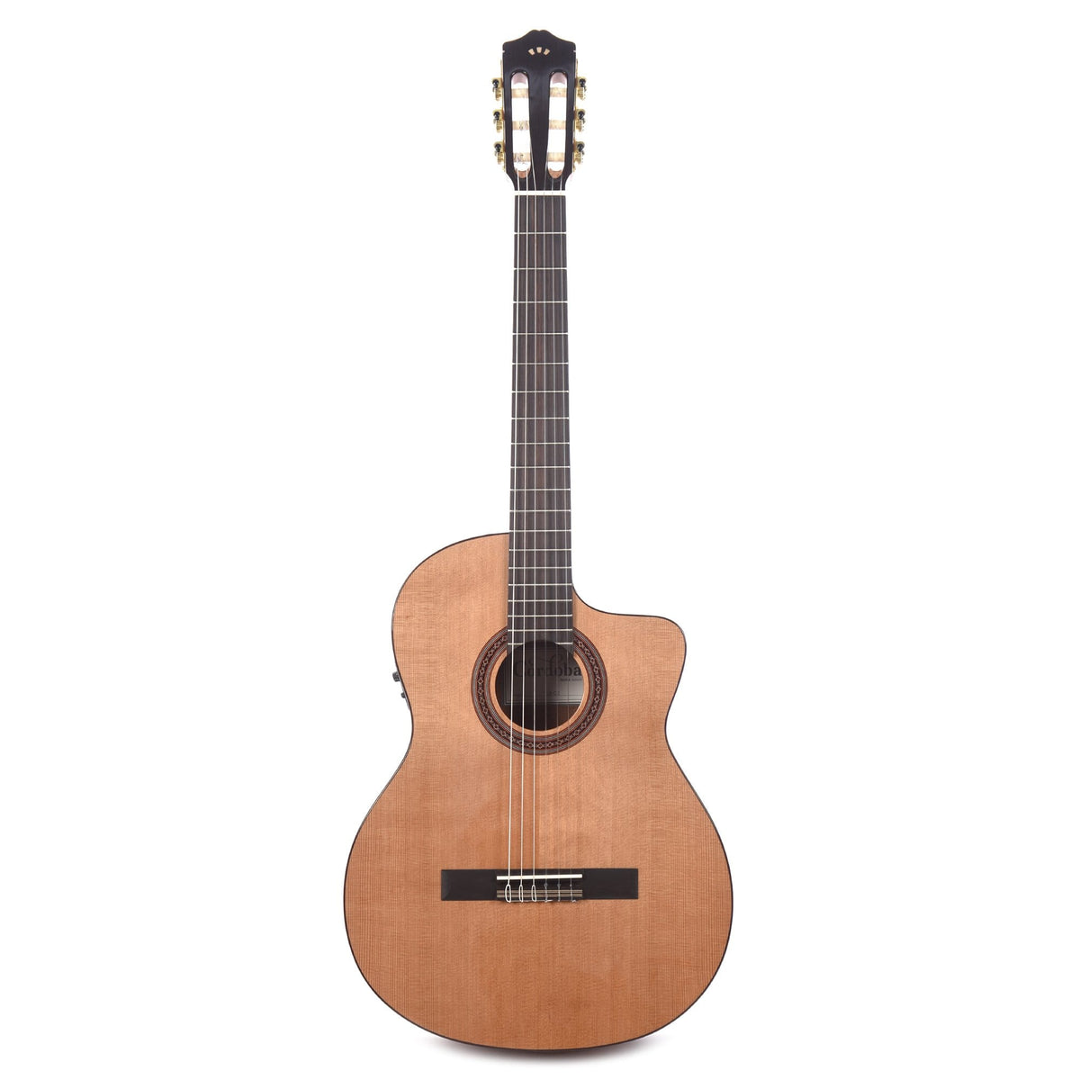 Cordoba C5-CE Solid Western Red Cedar/Mahogany Natural - View 4 | MusicMarket