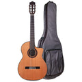 Cordoba Iberia Series C7-CE Spruce/Indian Rosewood Classical Guitar and Classical Guitar Gig Bag Bundle - MusicMarket
