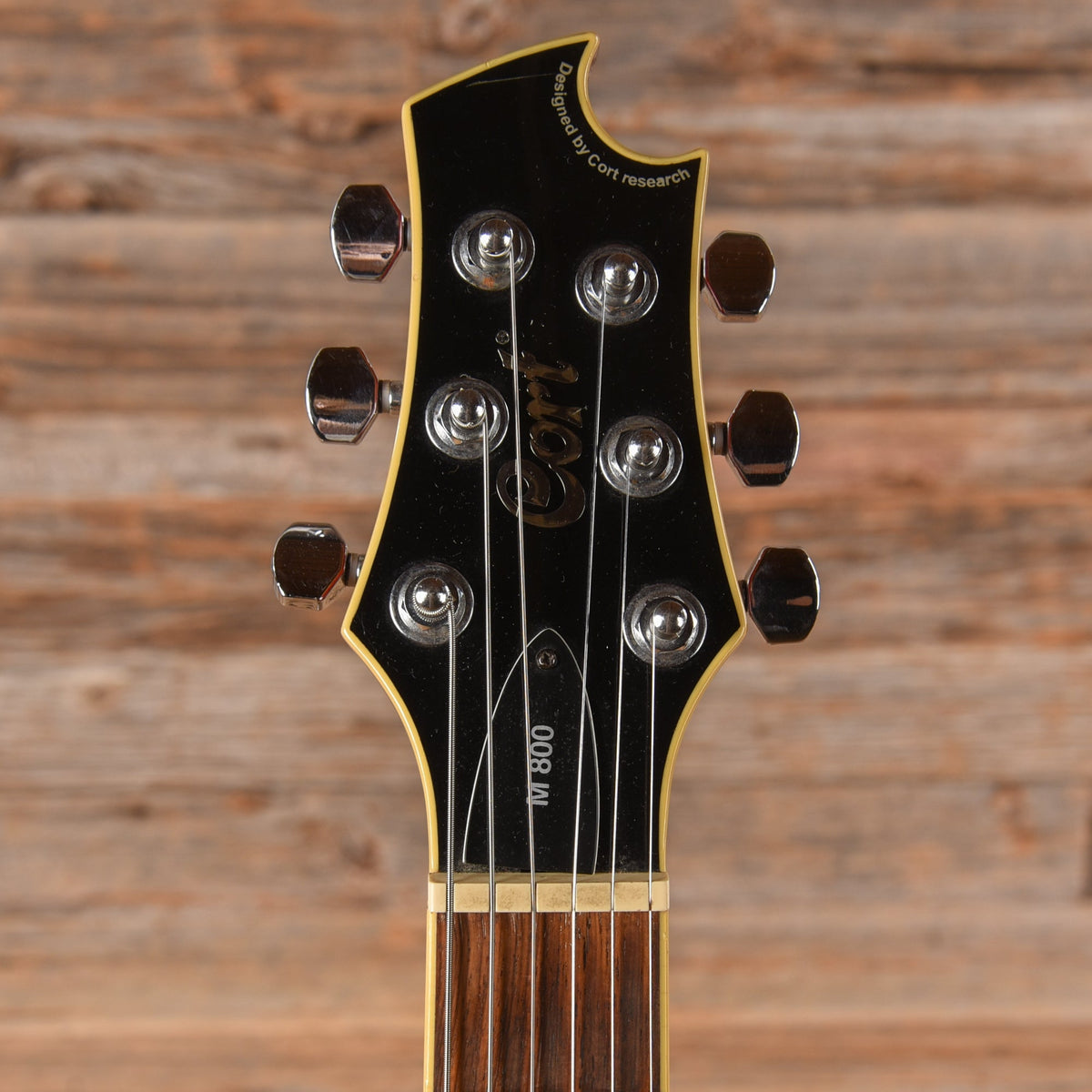 Cort M800 Semi Hollow Body Electric Sunburst - View 6 | MusicMarket