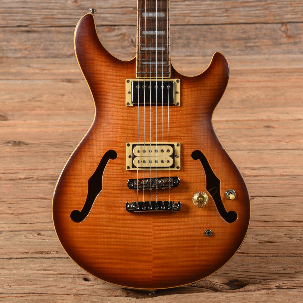 Cort M800 Semi Hollow Body Electric Sunburst - MusicMarket