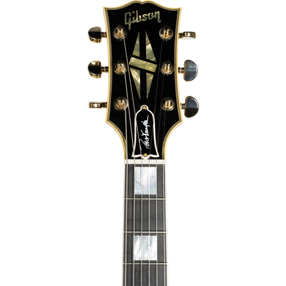 Gibson Peter Frampton "Phenix" Les Paul Custom Electric Guitar - Ebony - View 11 | MusicMarket
