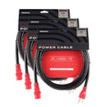 D'Addario IEC-NEMA Power Cable 10' 3 Pack Bundle - MusicMarket