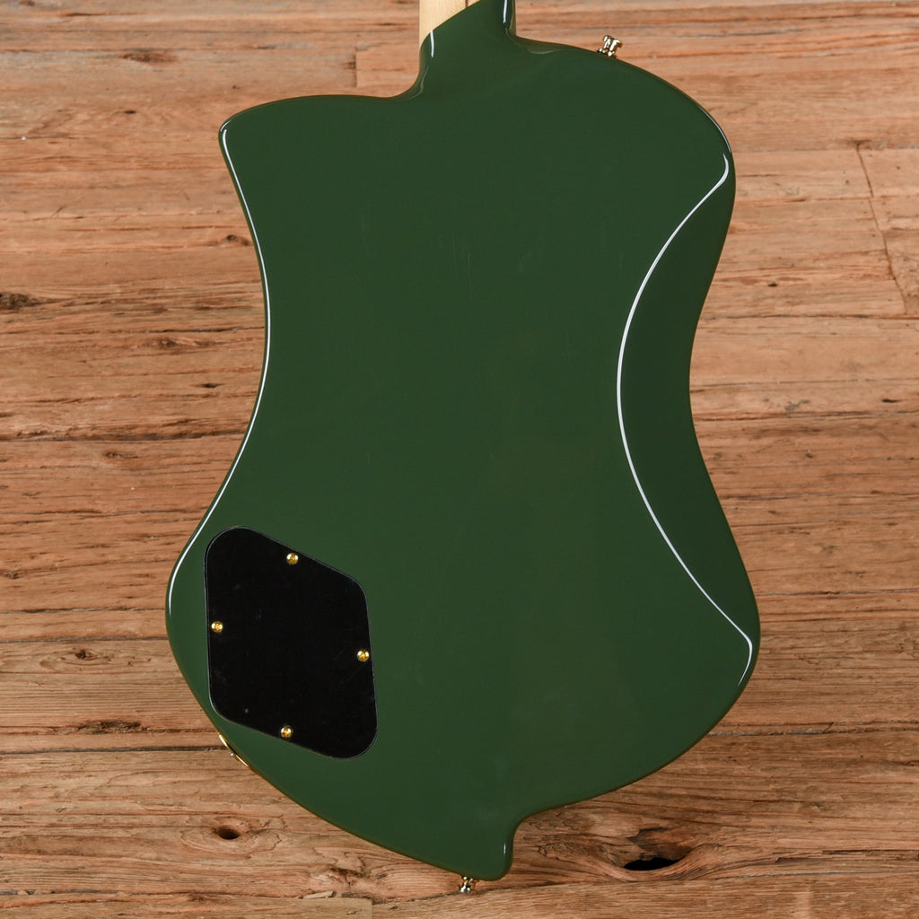 D'Angelico Ludlow Deluxe Hunter Green 2018 - View 3 | MusicMarket