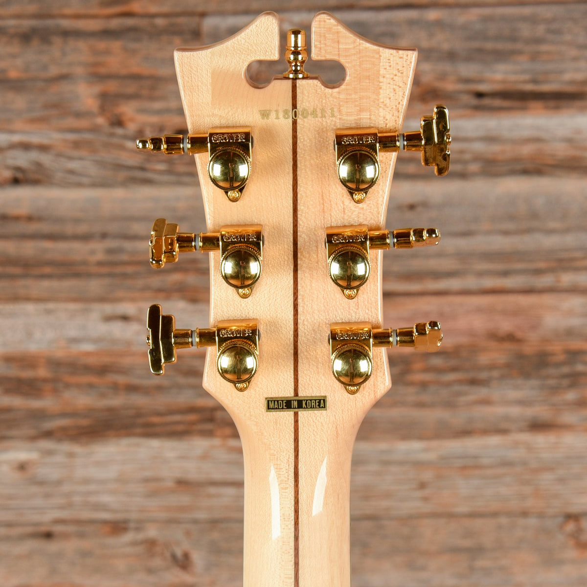 D'Angelico Ludlow Deluxe Hunter Green 2018 - View 7 | MusicMarket