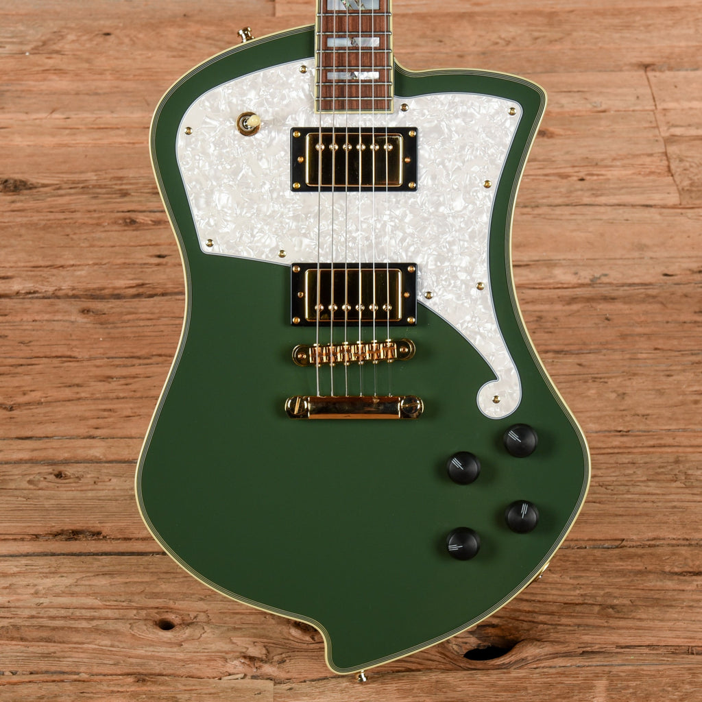 D'Angelico Ludlow Deluxe Hunter Green 2018 - MusicMarket