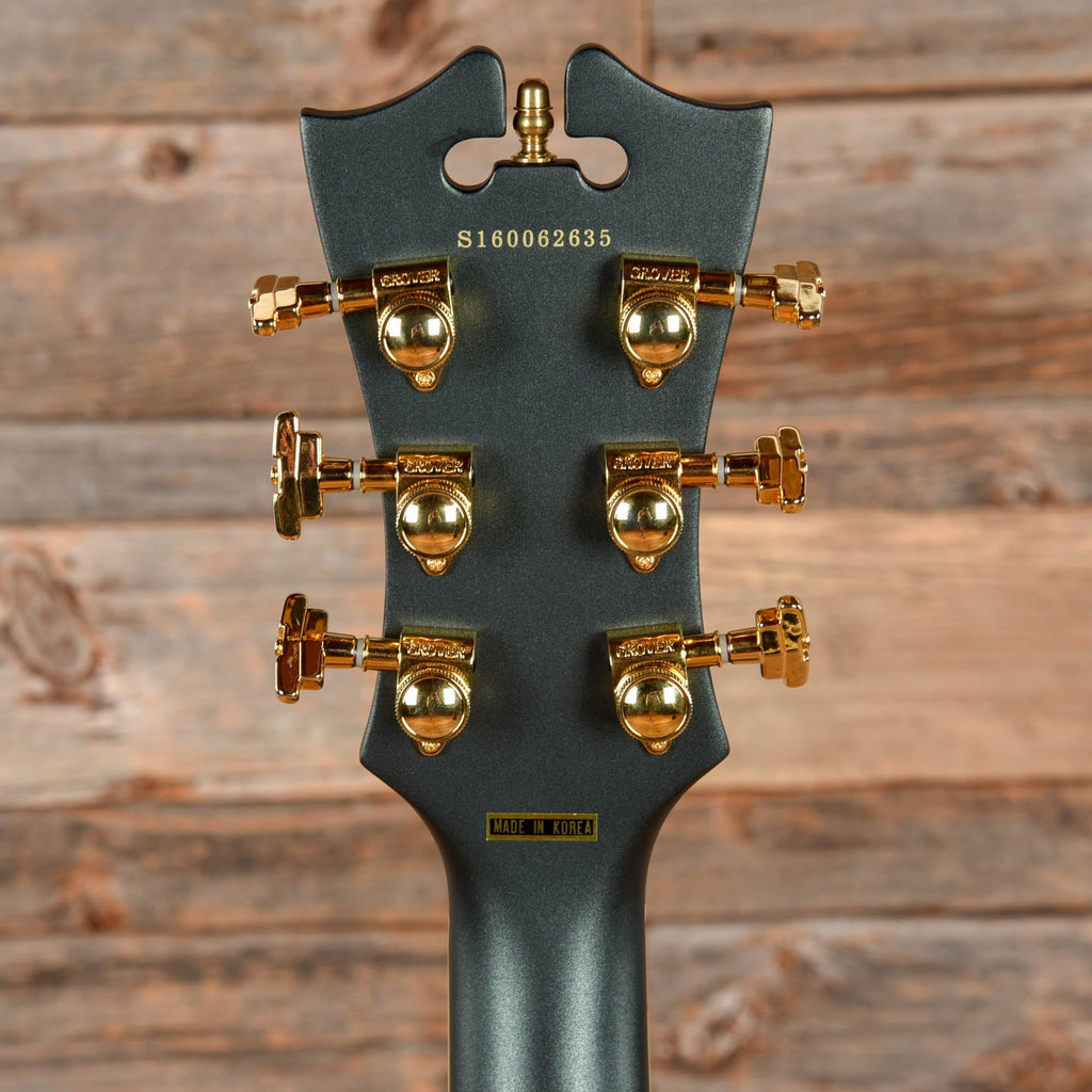 D'Angelico Deluxe DC Satin Black 2016 - View 7 | MusicMarket