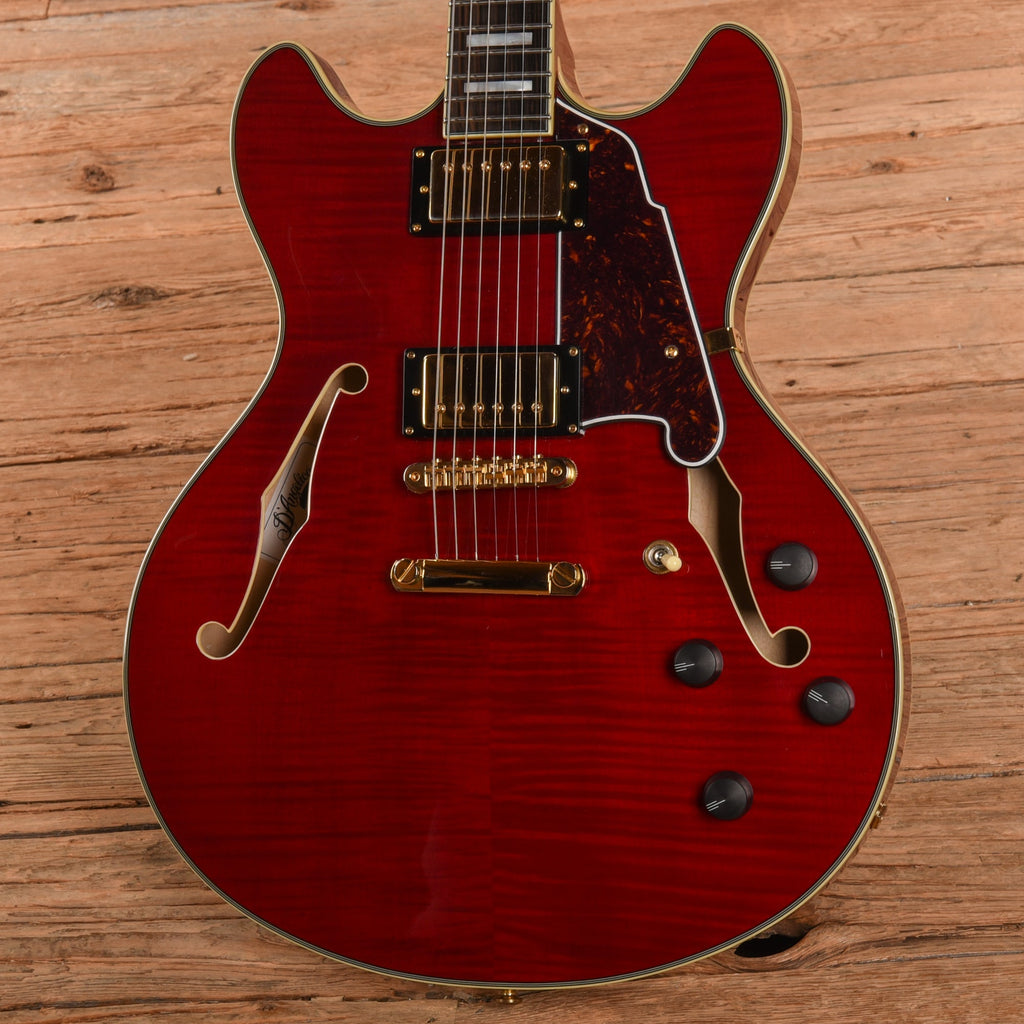 D'Angelico Excel DC Cherry - View 2 | MusicMarket