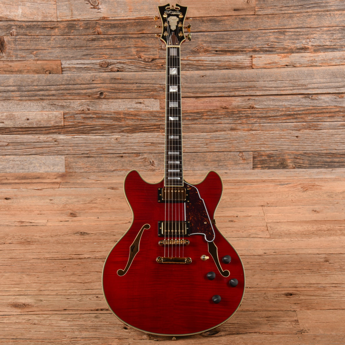 D'Angelico Excel DC Cherry - View 4 | MusicMarket