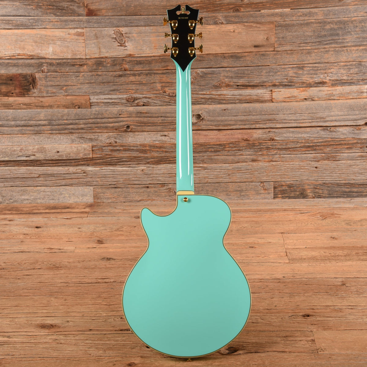D'Angelico Excel Shoreline Semi-Hollow w/ Bigsby Surf Green 2017 - View 5 | MusicMarket