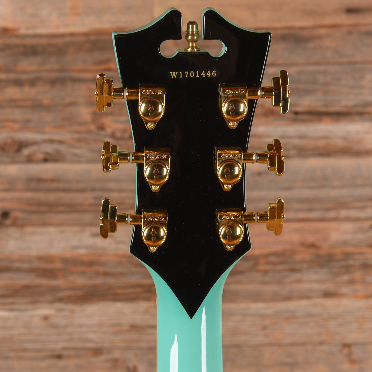 D'Angelico Excel Shoreline Semi-Hollow w/ Bigsby Surf Green 2017 - View 7 | MusicMarket