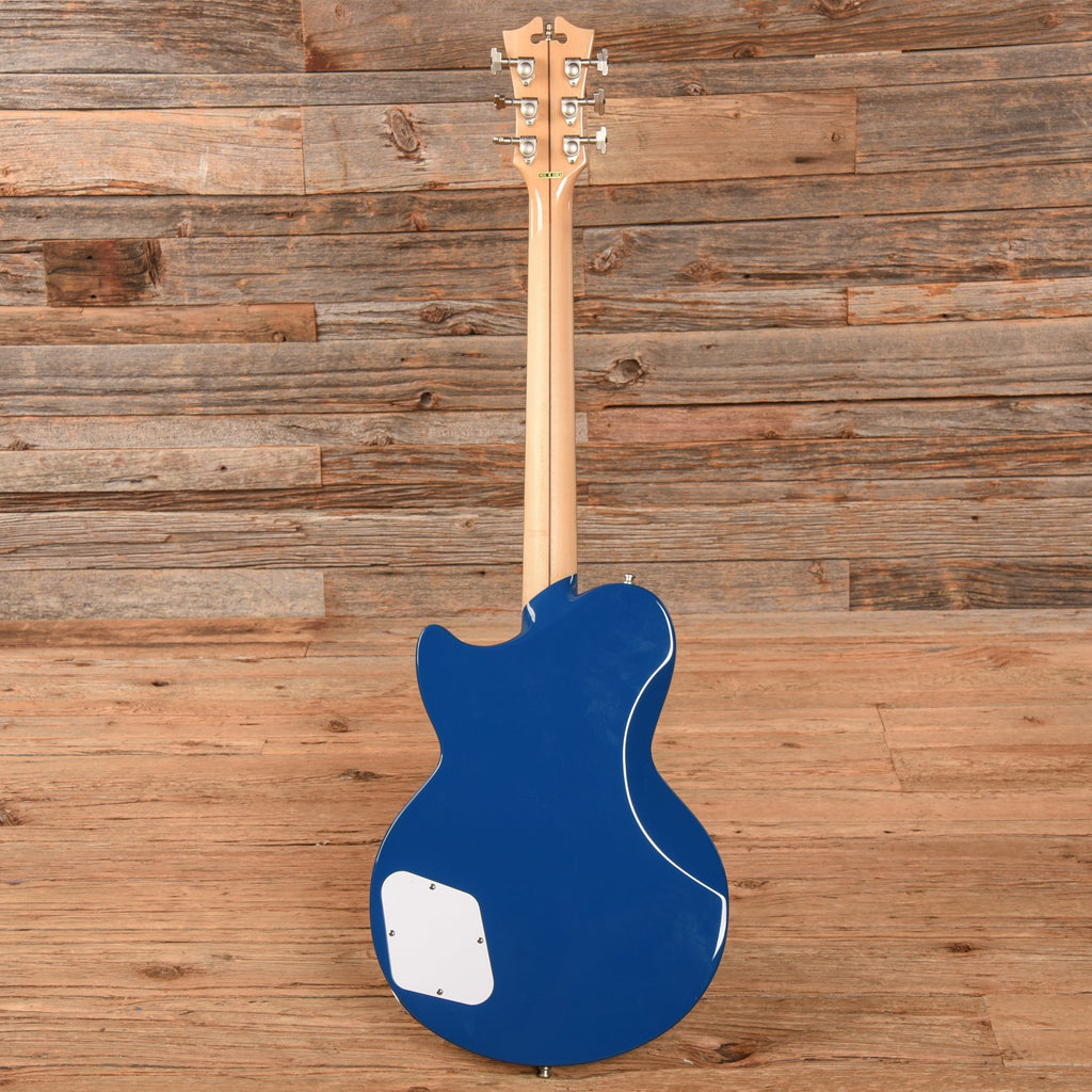 D'Angelico Deluxe Atlantic Sapphire Blue 2021 - View 5 | MusicMarket