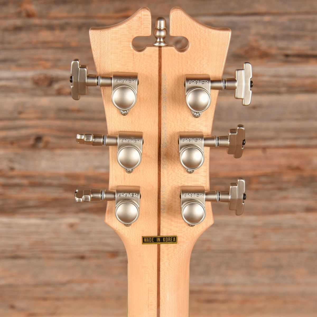 D'Angelico Deluxe Atlantic Sapphire Blue 2021 - View 7 | MusicMarket