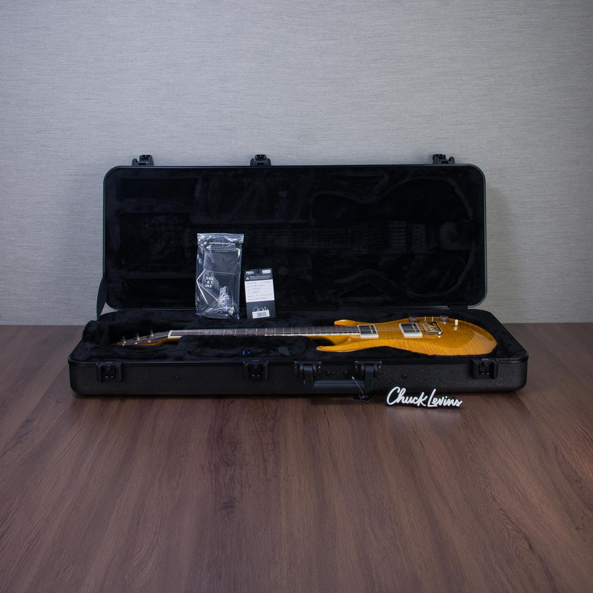 PRS Wood Library McCarty Tremolo With 408 Switching Electric Guitar - Vintage Yellow - #260430604 - View 10 |