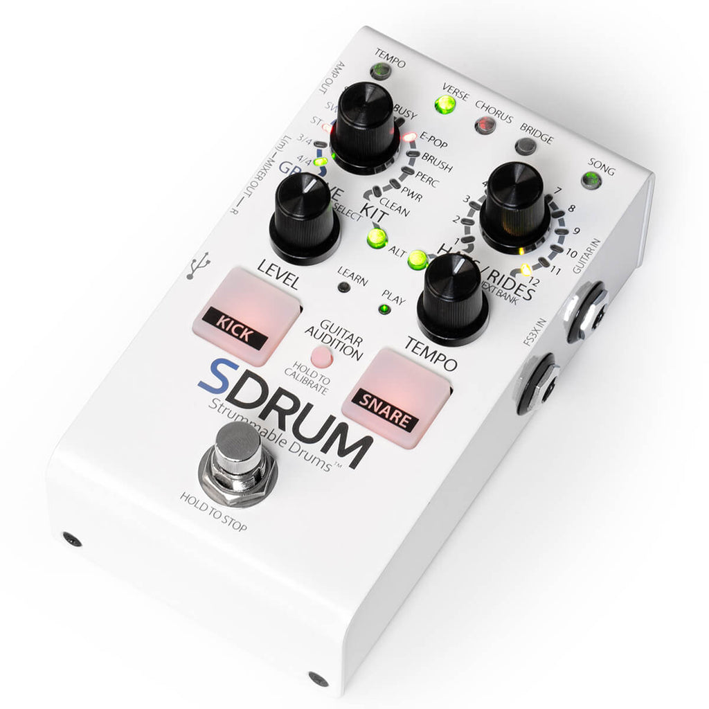 Digitech SDrum Strummable Drums Guitar Effects Pedal - View 5 | MusicMarket