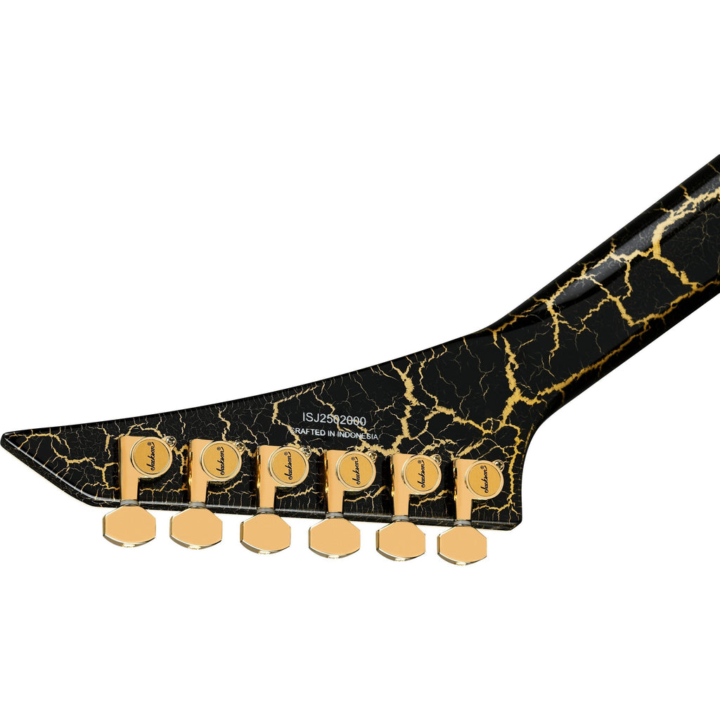 Jackson Pro Series Brandon Ellis KE27 Kelly Signature Electric Guitar - Gold Crackle - View 6 | MusicMarket