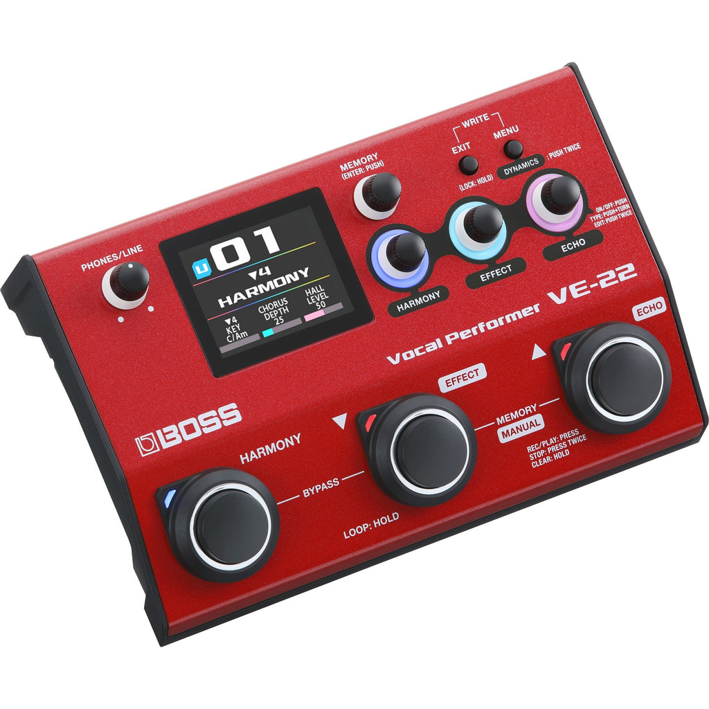Boss VE-22 Vocal Performer Vocal Effects Processor - Mint, Open Box - View 2 | MusicMarket