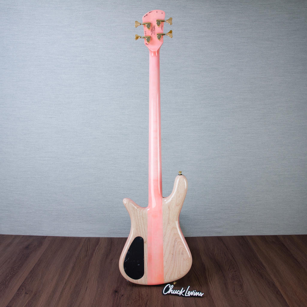 Spector USA Custom NS-2 Electric Bass Guitar - Pinkish Hue - CHUCKSCLUSIVE - #2267 - View 6 | MusicMarket