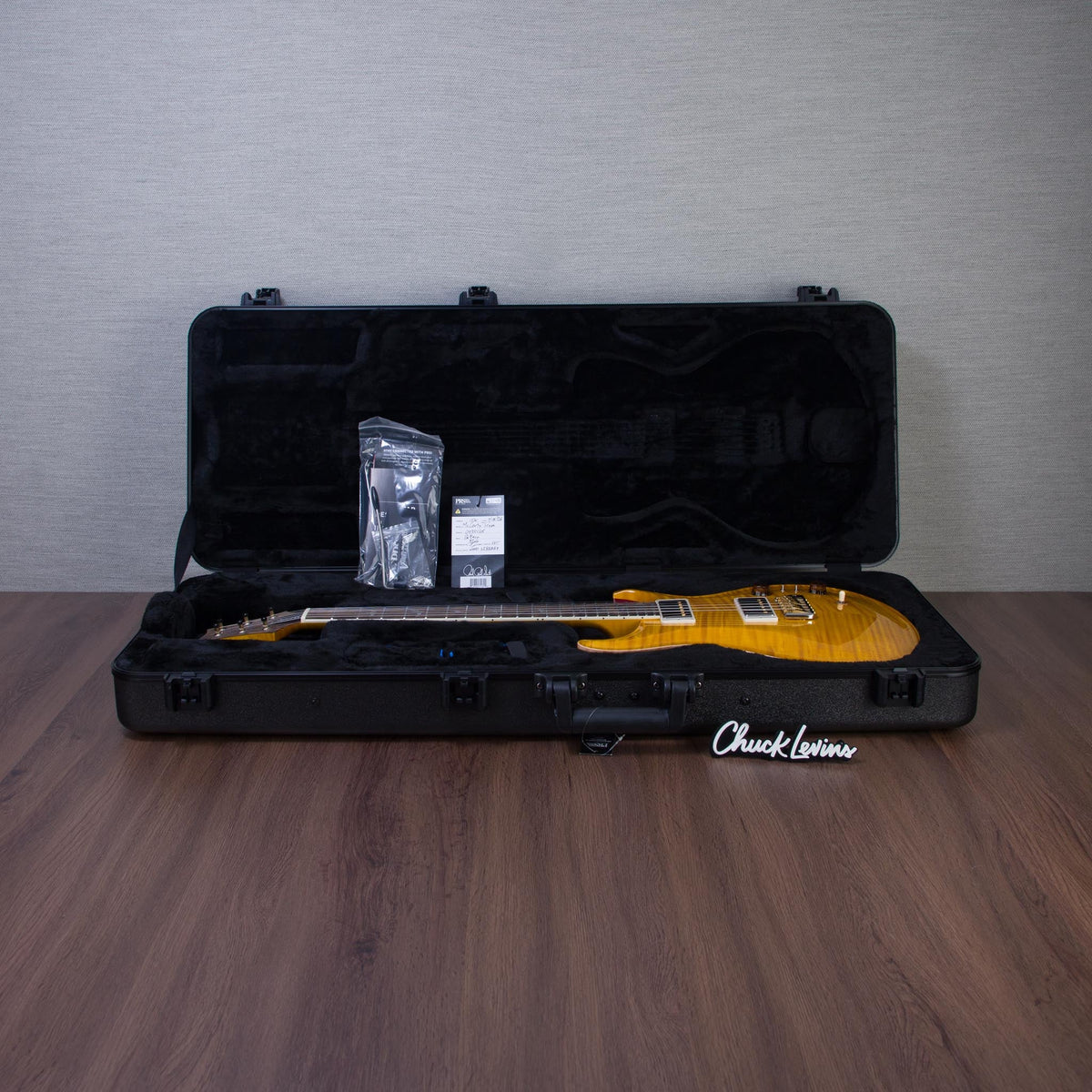 PRS Wood Library McCarty Tremolo With 408 Switching Electric Guitar - Vintage Yellow - #260430165 - View 10 |