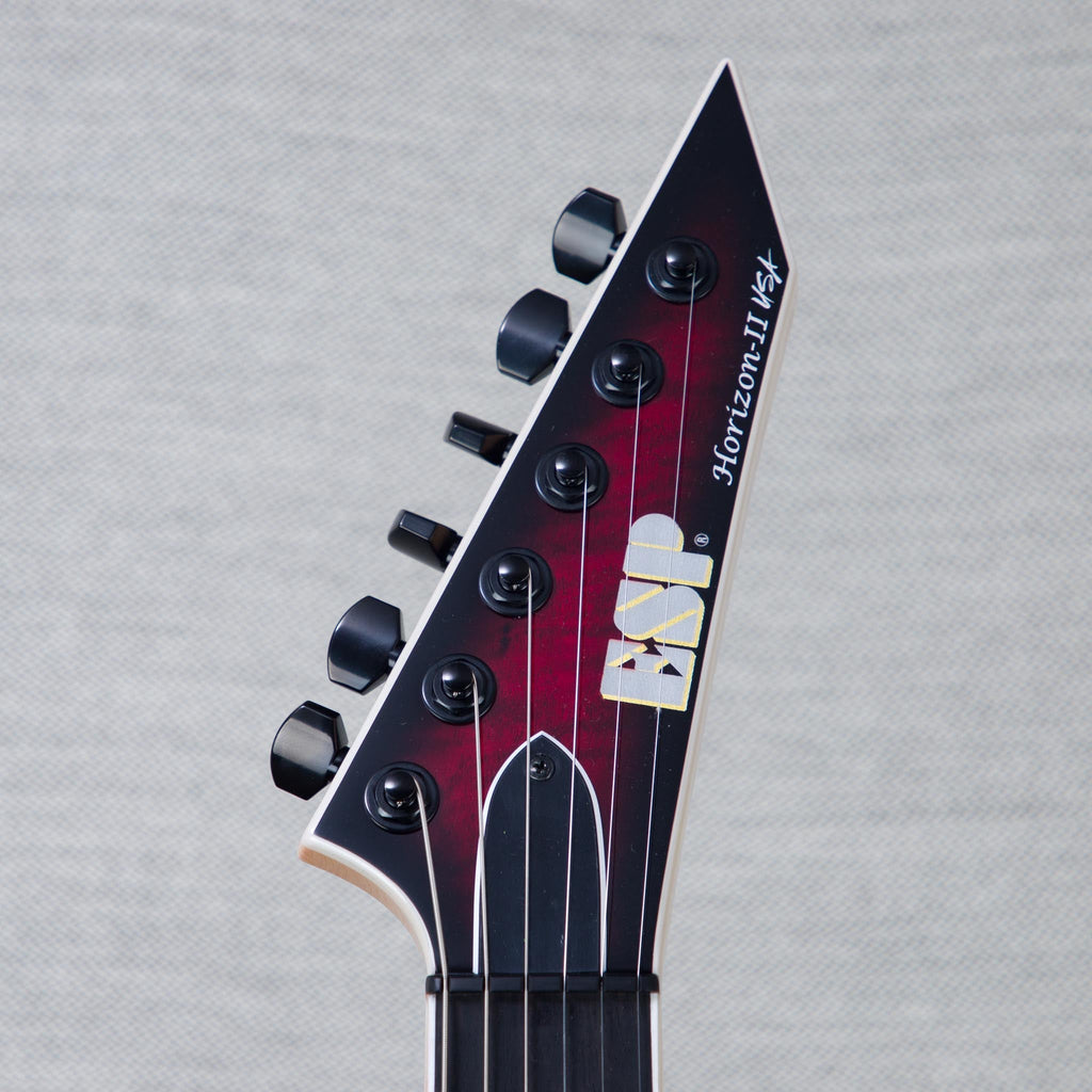 ESP USA Horizon-II QM Electric Guitar - Black Cherry Sunburst - #US25055 - View 3 | MusicMarket