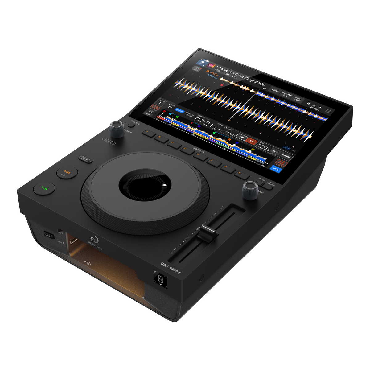 AlphaTheta CDJ-1500X DJ Multi Player - View 4 | MusicMarket