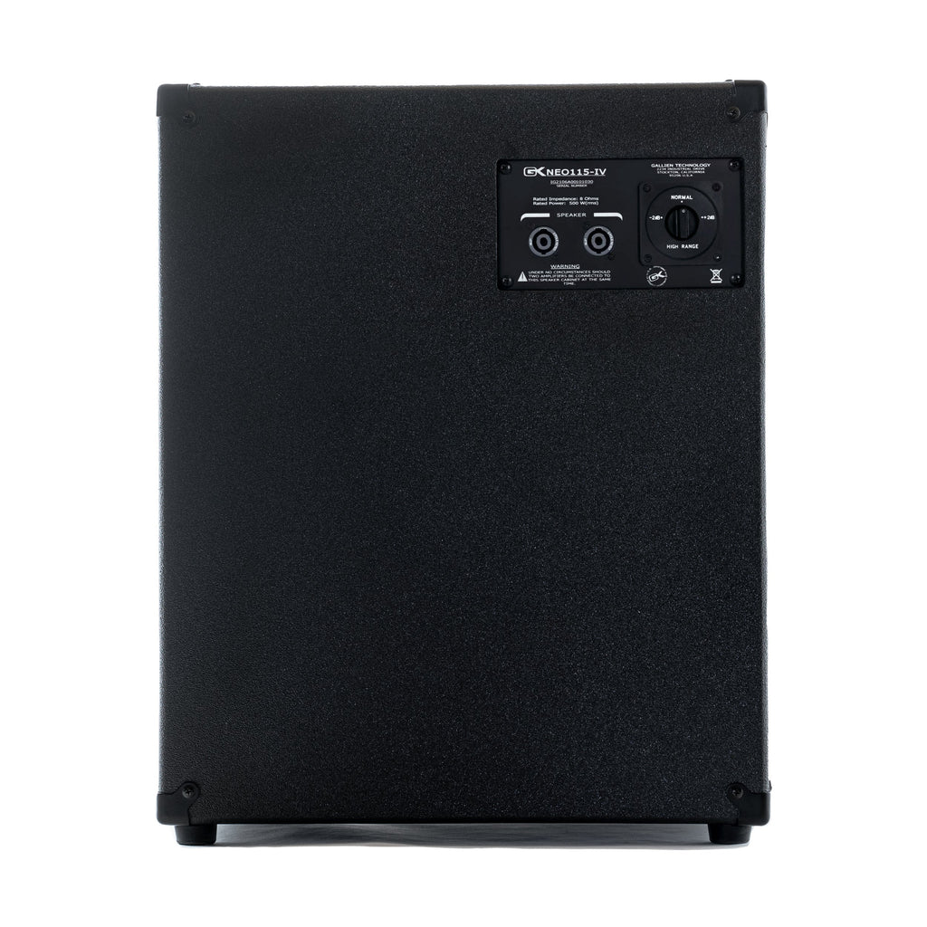 Gallien-Krueger Neo IV 1x15-Inch 500-Watt Bass Amplifier Cabinet - View 4 | MusicMarket
