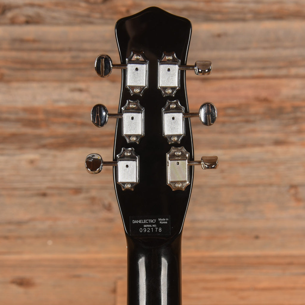Danelectro '59M NOS Double Cutaway Black - View 7 | MusicMarket