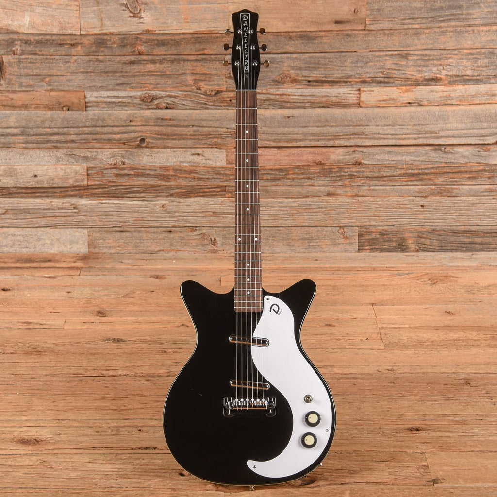 Danelectro '59M NOS Double Cutaway Black - View 4 | MusicMarket