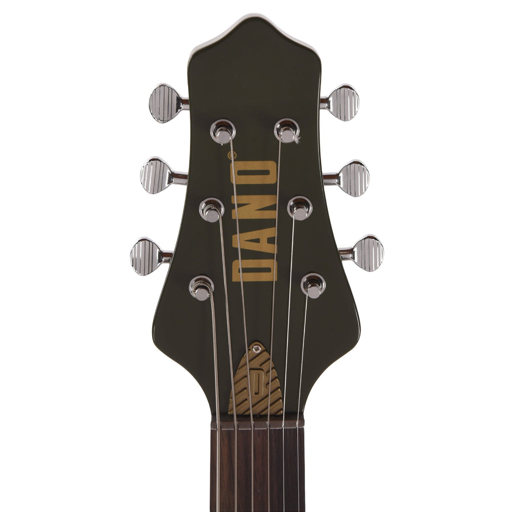 Danelectro Dan O. Cool Baritone Electric Guitar Green - View 6 | MusicMarket