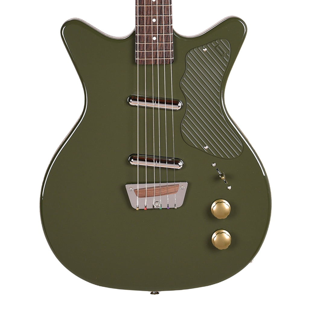 Danelectro Dan O. Cool Electric Guitar Green - View 2 | MusicMarket