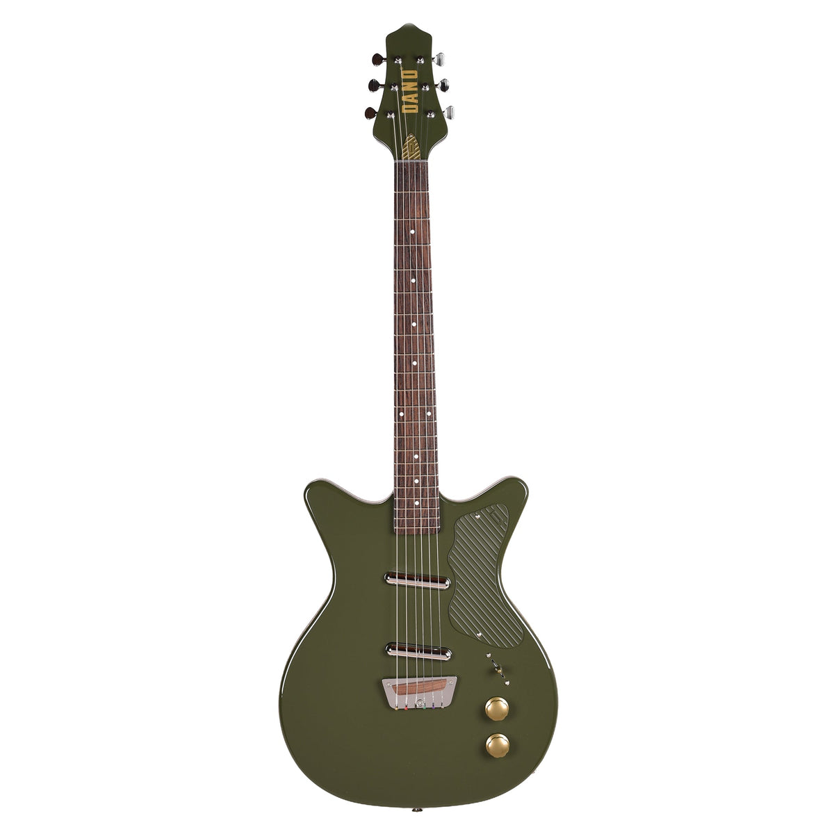 Danelectro Dan O. Cool Electric Guitar Green - View 4 | MusicMarket