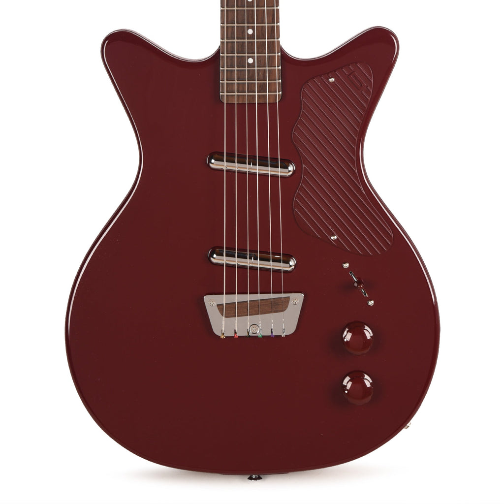 Danelectro Dan O. Cool Electric Guitar Maroon - View 2 | MusicMarket
