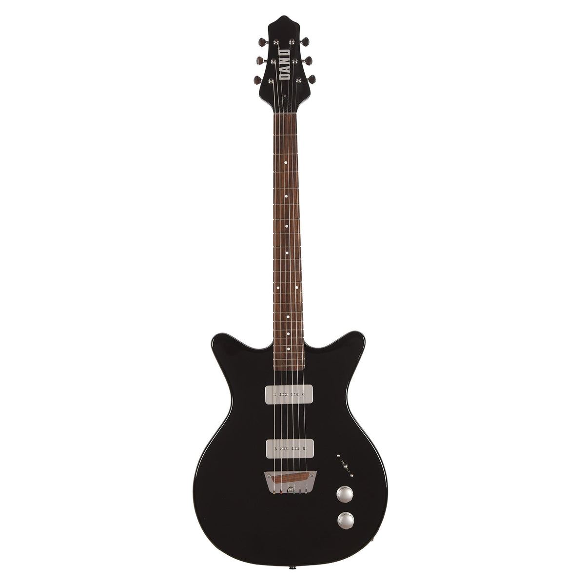 Danelectro Dan O. Mano Electric Guitar Black - View 4 | MusicMarket