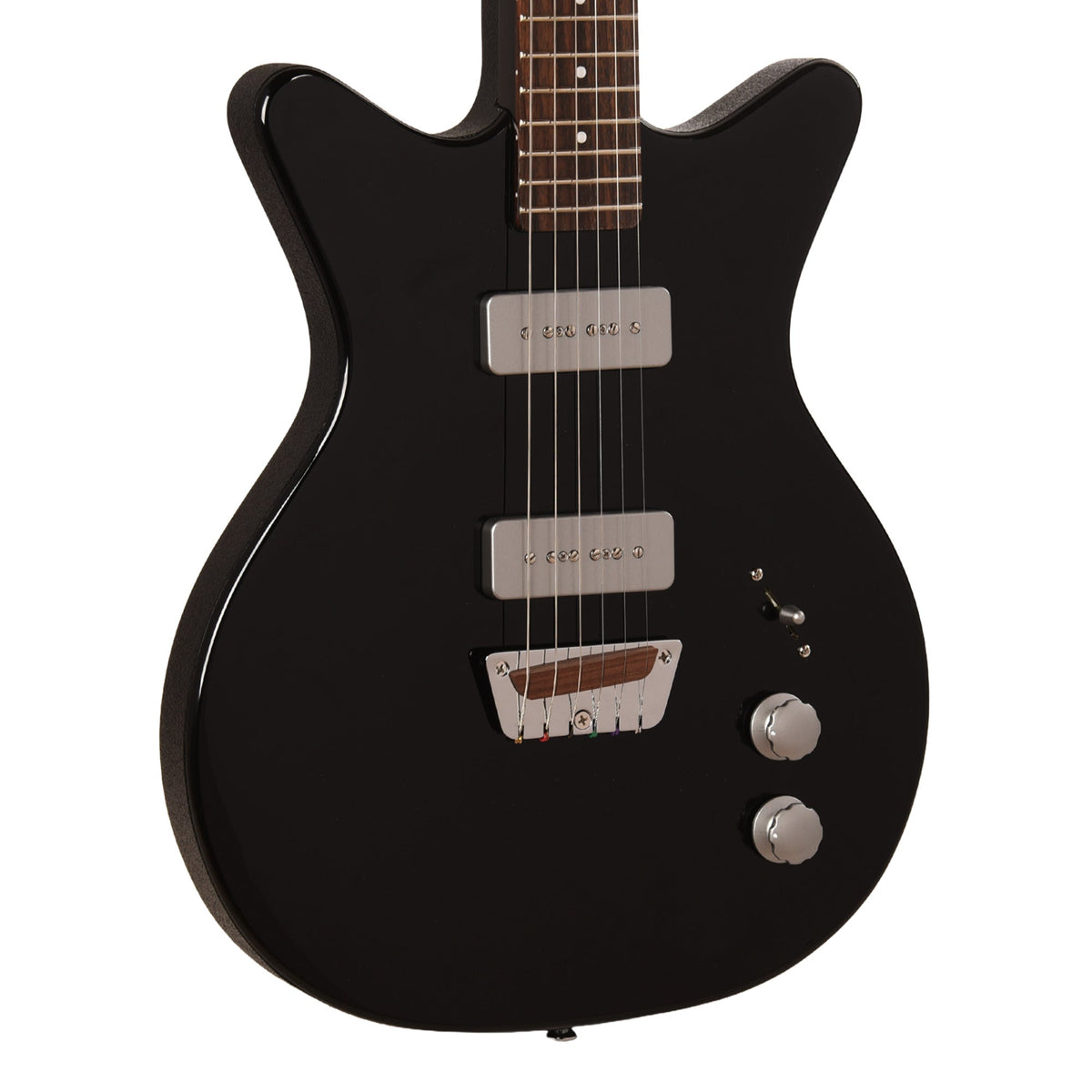 Danelectro Dan O. Mano Electric Guitar Black - MusicMarket