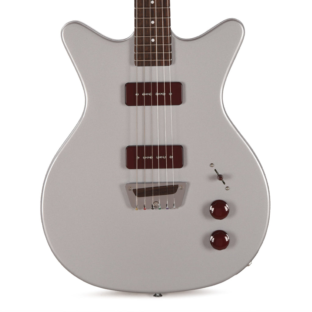Danelectro Dan O. Mano Electric Guitar Silver - View 2 | MusicMarket