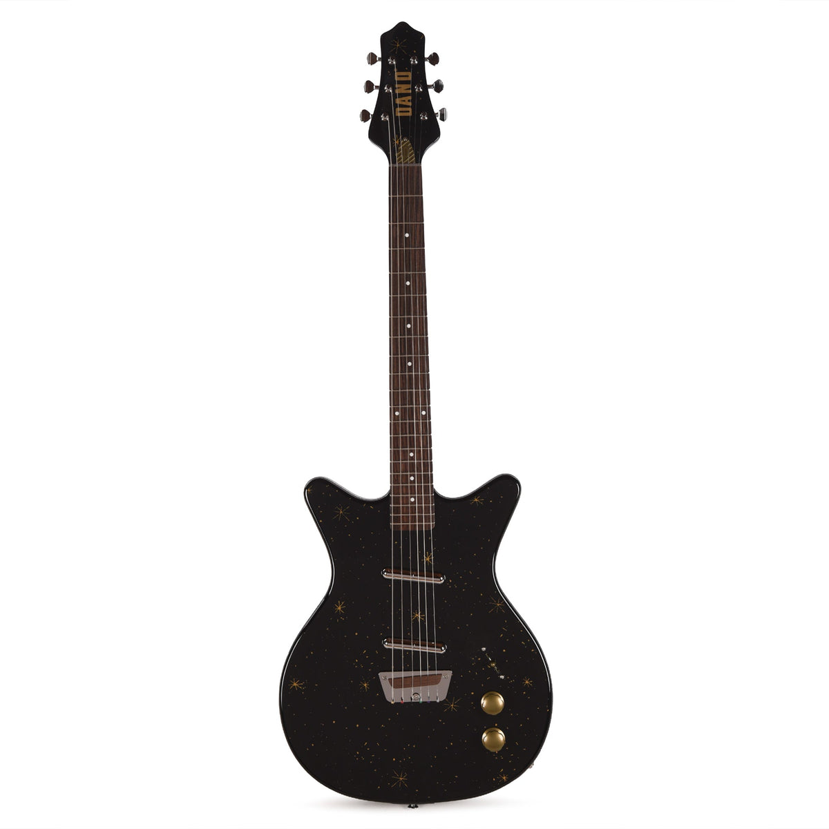 Danelectro Golden 1950's Electric Guitar Black - View 4 | MusicMarket