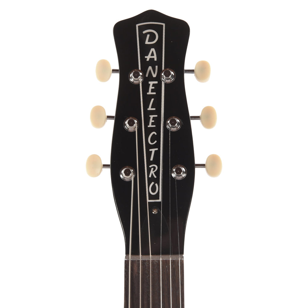 Danelectro PB Special Semi-Hollowbody Electric Guitar Black - View 6 | MusicMarket
