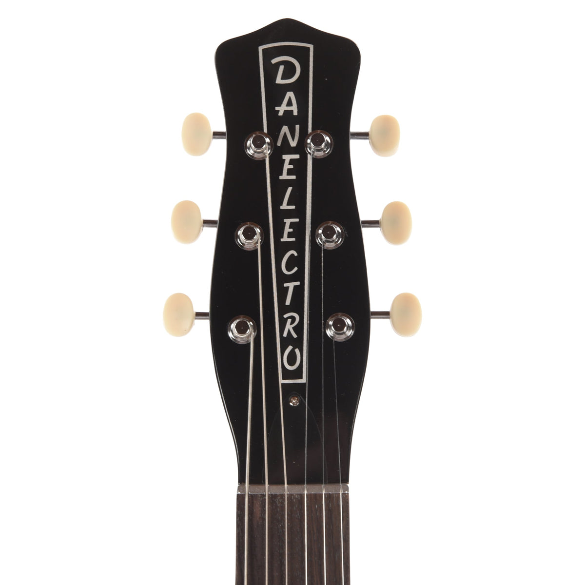 Danelectro PB Special Semi-Hollowbody Electric Guitar Black - View 6 | MusicMarket