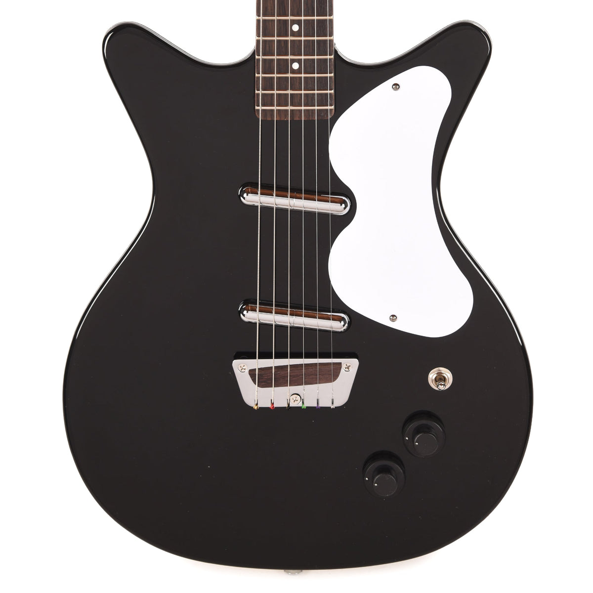 Danelectro PB Special Semi-Hollowbody Electric Guitar Black - View 2 | MusicMarket